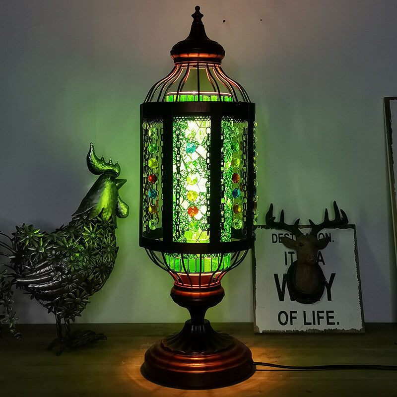 Meryem – Vintage Türkische Mosaik-Tischlampe