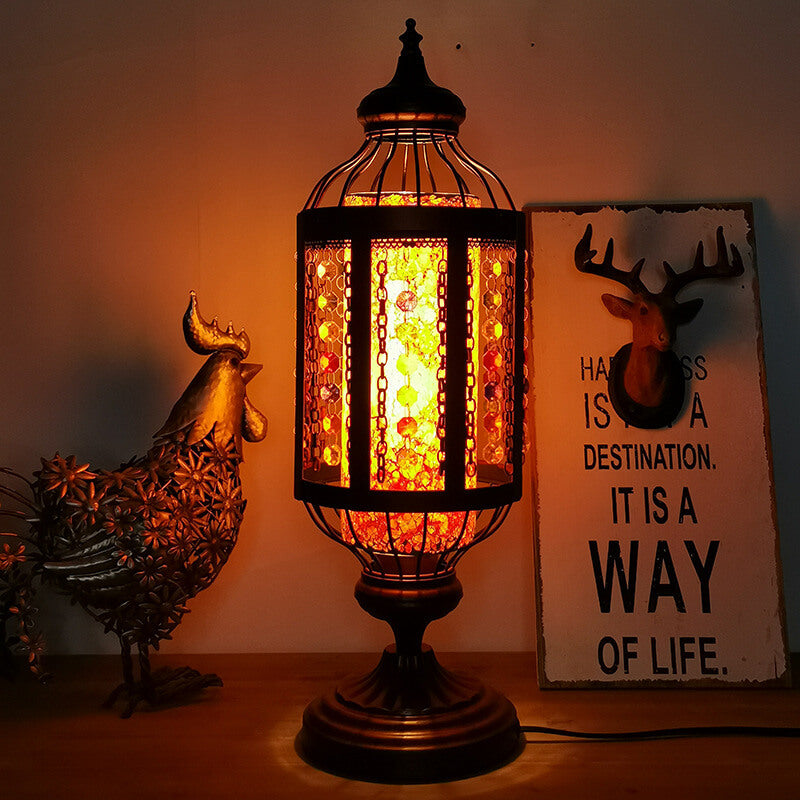 Meryem – Vintage Türkische Mosaik-Tischlampe