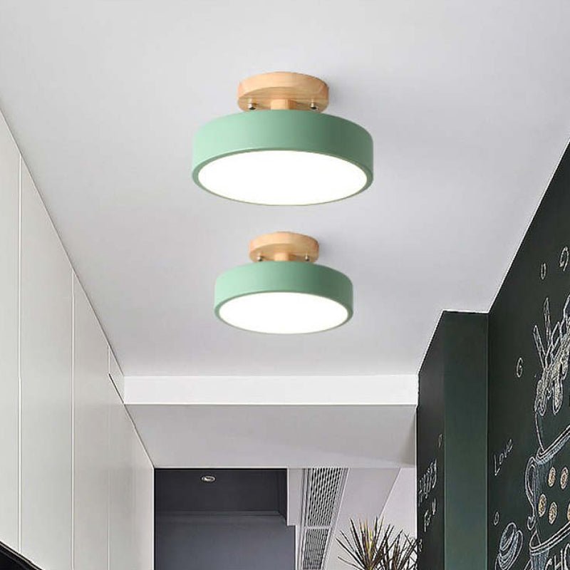 HolzAura – Zeitgemäße LED-Deckenlampe