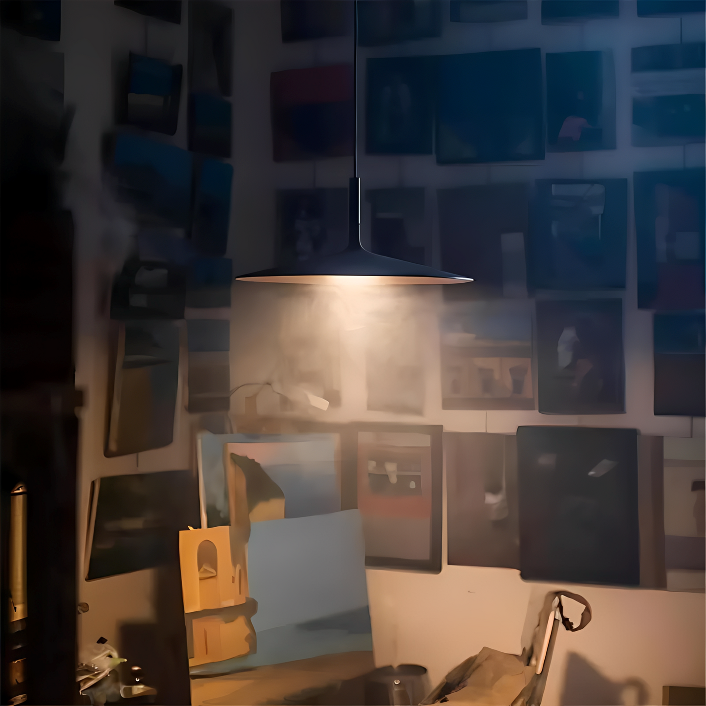 Astrid – UFO Lichtluxus Pendelleuchte