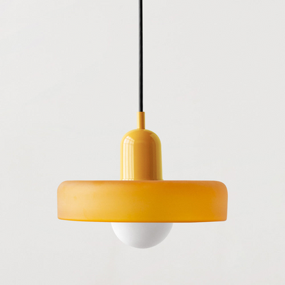 Bunte LED-Glas-Pendelleuchte