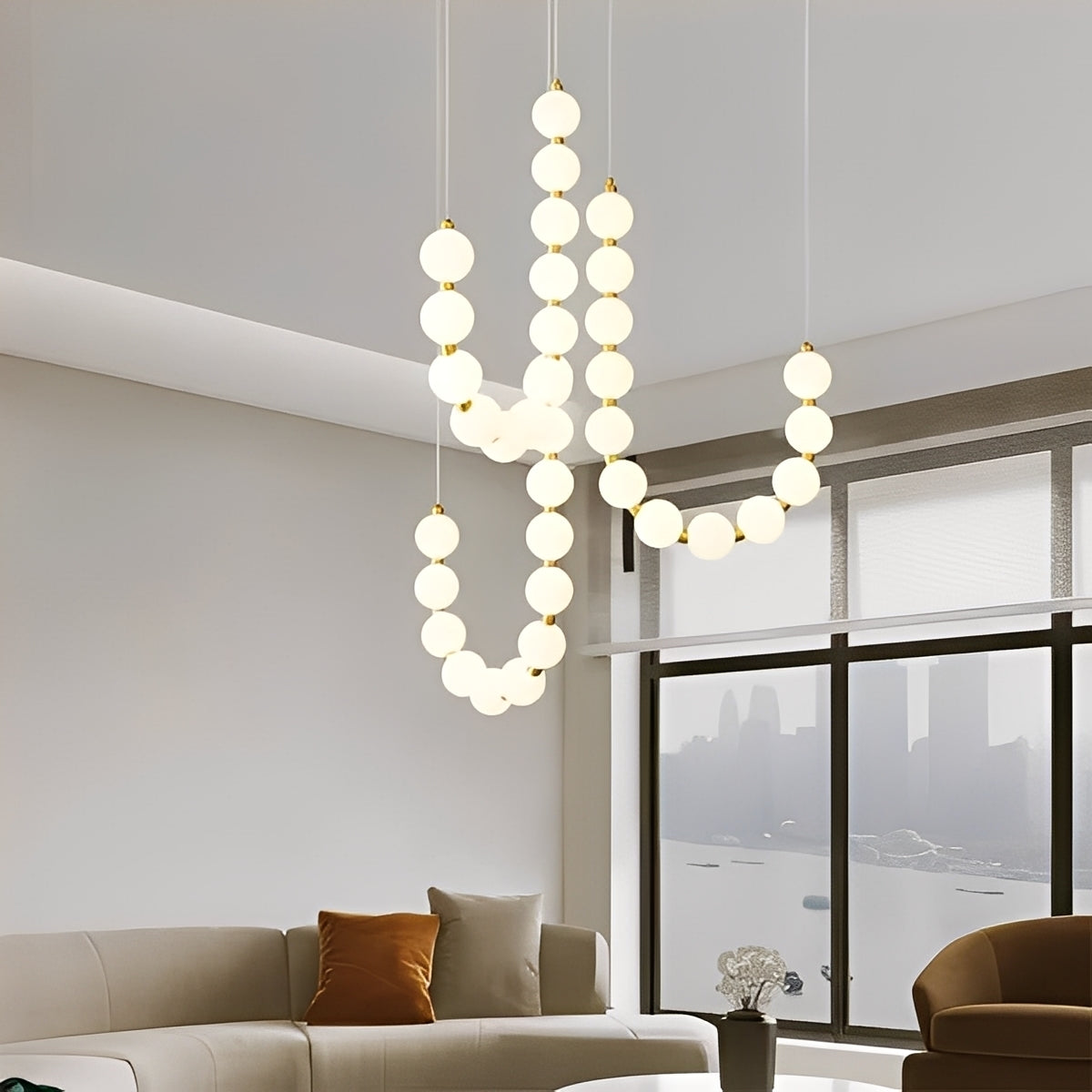 Rinako – Nordischer Hängekronleuchter