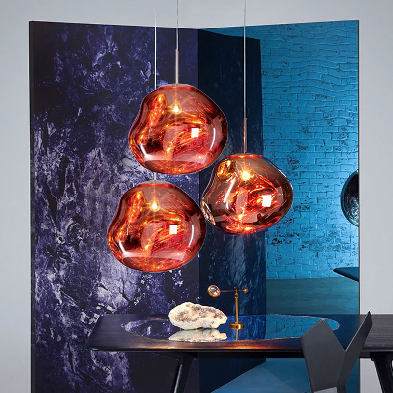 Edna – Pendelleuchte mit Unregelmäßigem Glasdesign