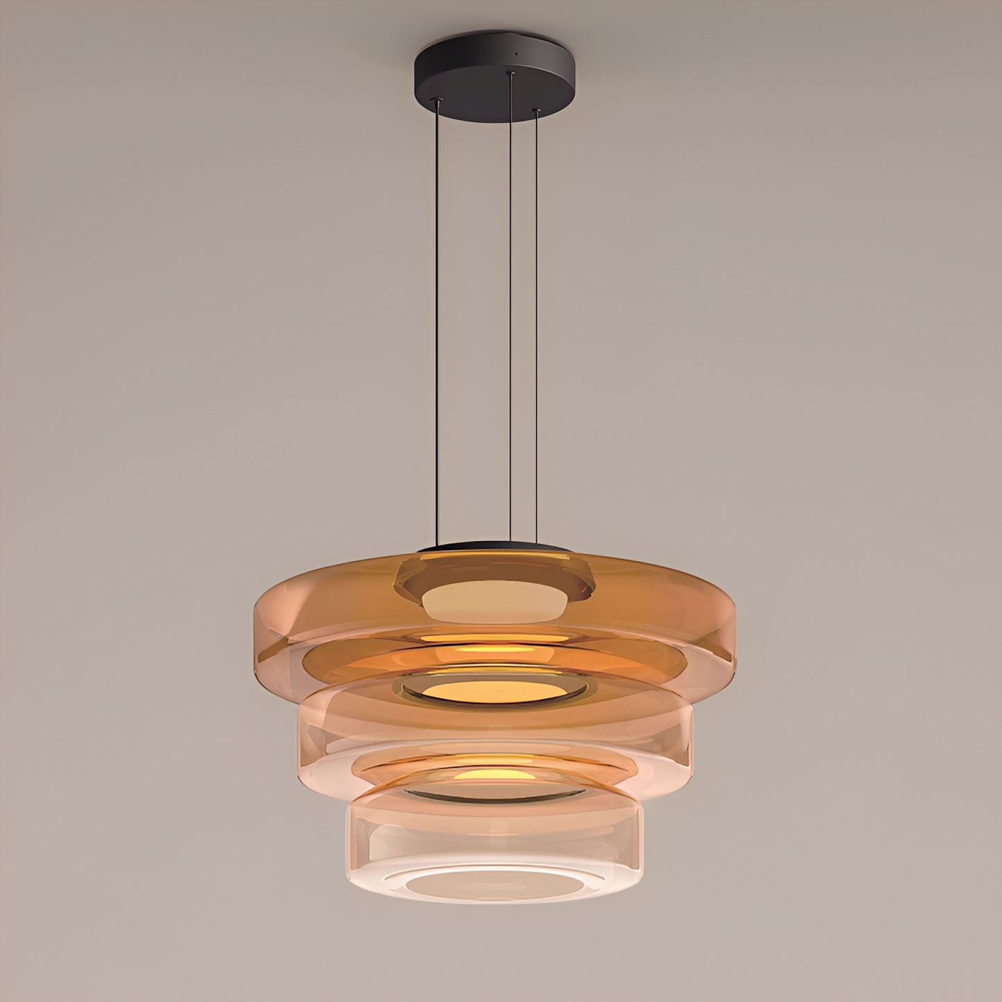 Aurora – Eleganter Nordischer Glas-Kronleuchter