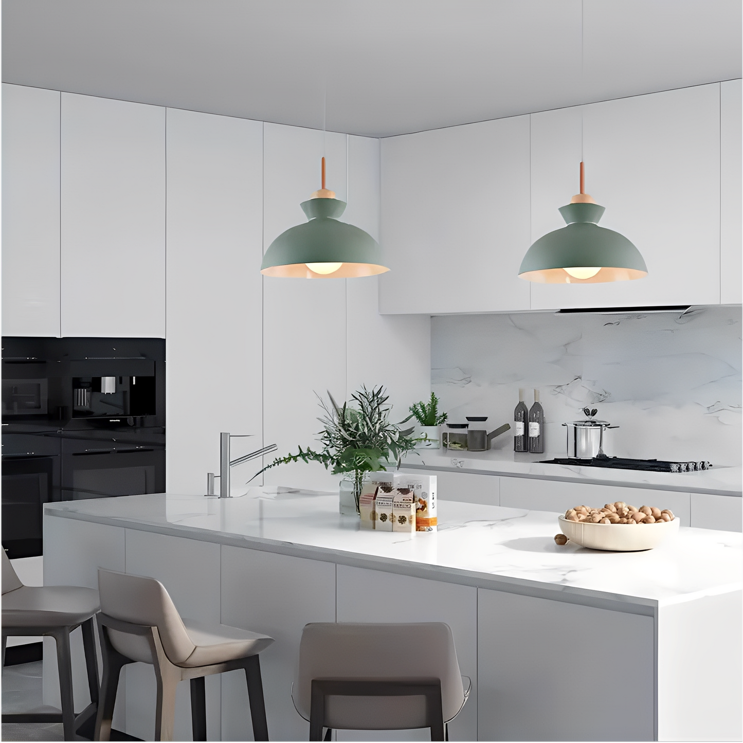 Henry – Drei-Kopf LED Kronleuchter