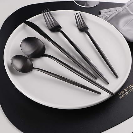 Nordic Elegance - 36 Stück Minimalistisches Besteck