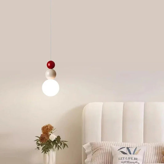 Moderne Globe Nachttischleuchte im Kugeldesign