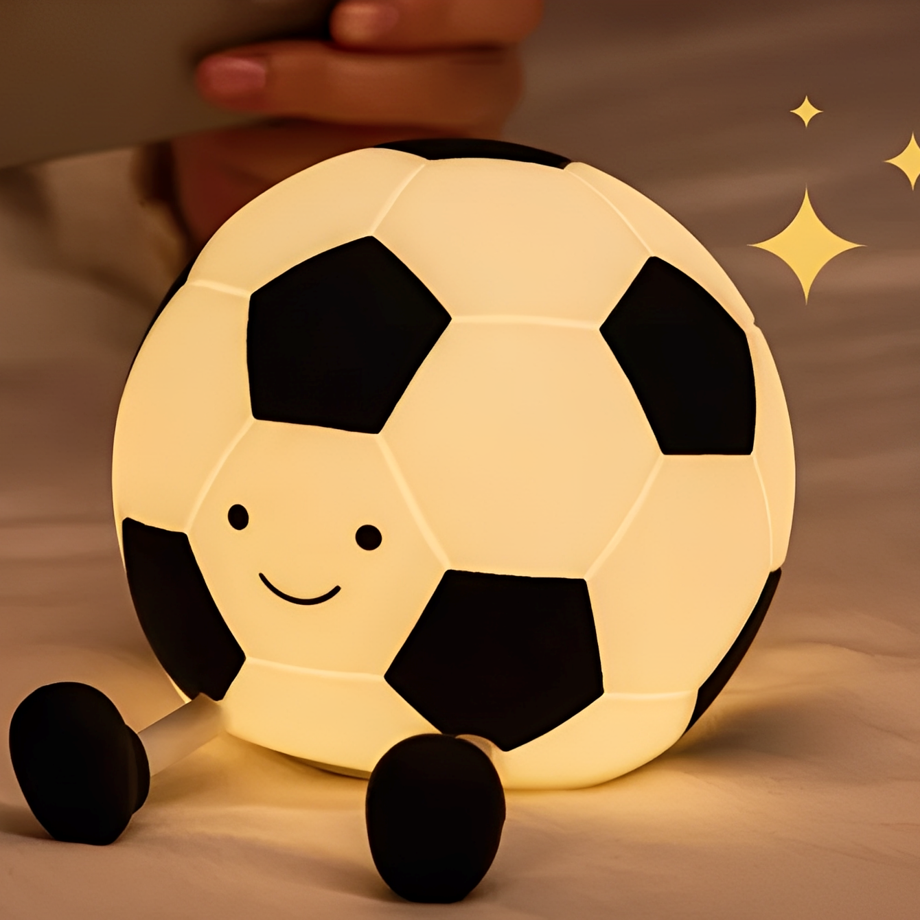 GlowKick – Fußball-Nachtlampe