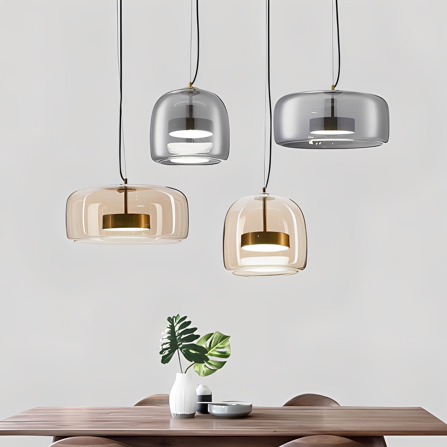 Mika – Moderne Glas-Hängeleuchte