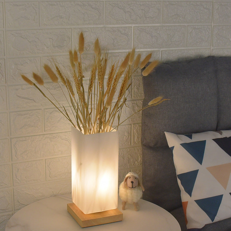 Sayuri – Nordische Vase Tischlampe aus Glas