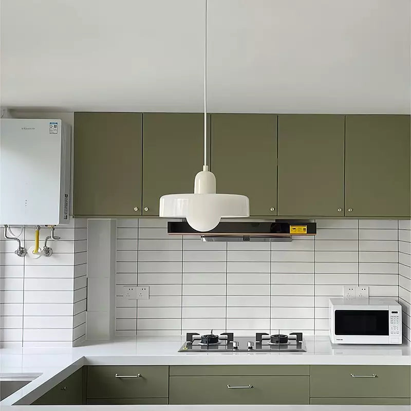 Bunte LED-Glas-Pendelleuchte