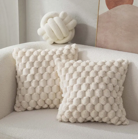 Kuschelweicher Fleece-Kissenbezug