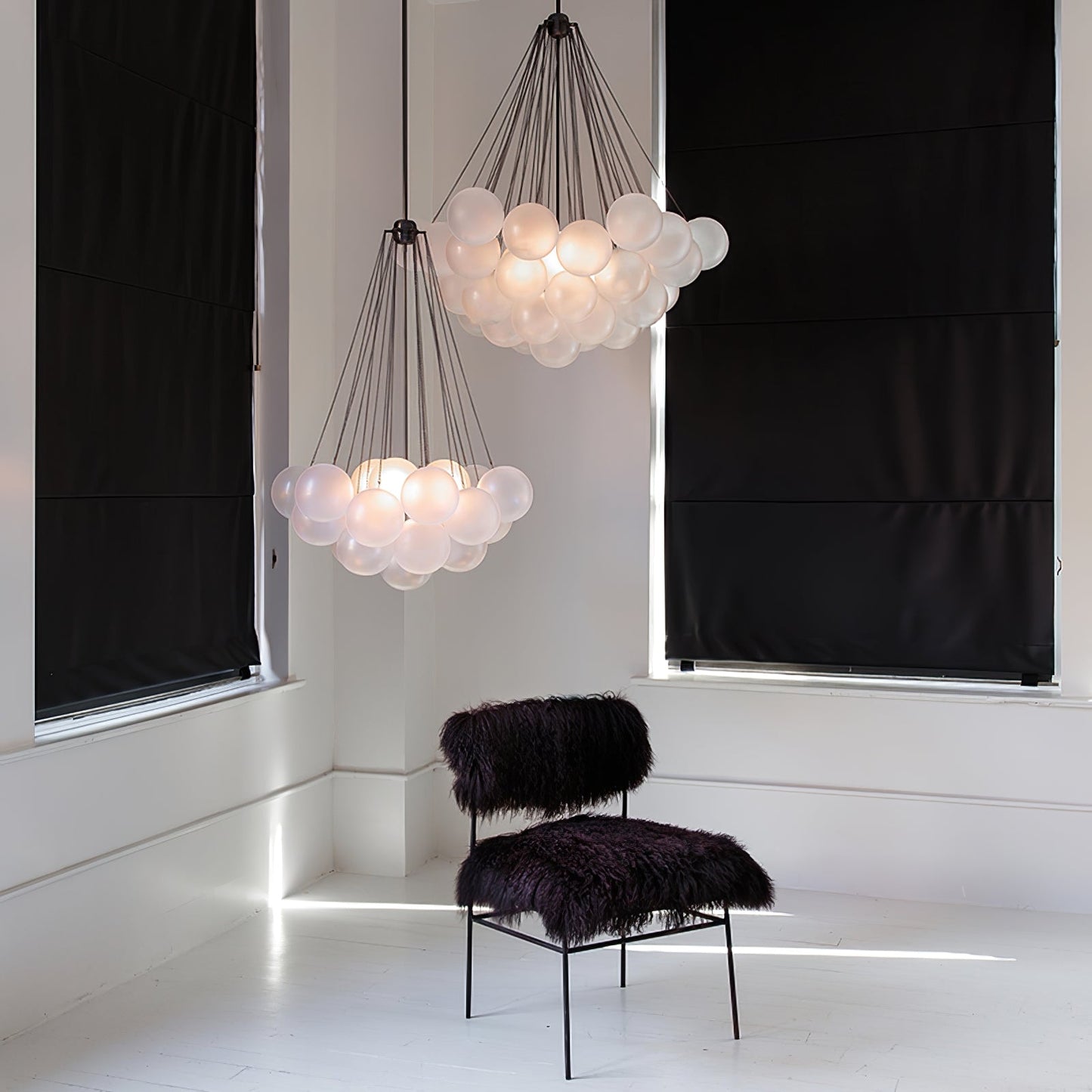 Jaya – Elegante Glas-Bubble Pendelleuchte