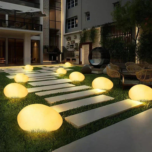 KieselGlow – Wetterfeste Gartenlampe