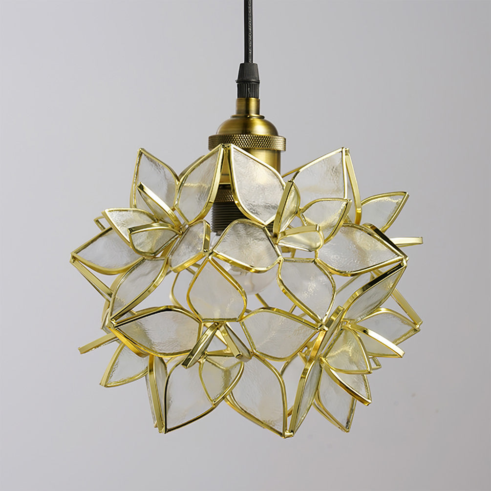 Capiz – Glas-Pendelleuchte