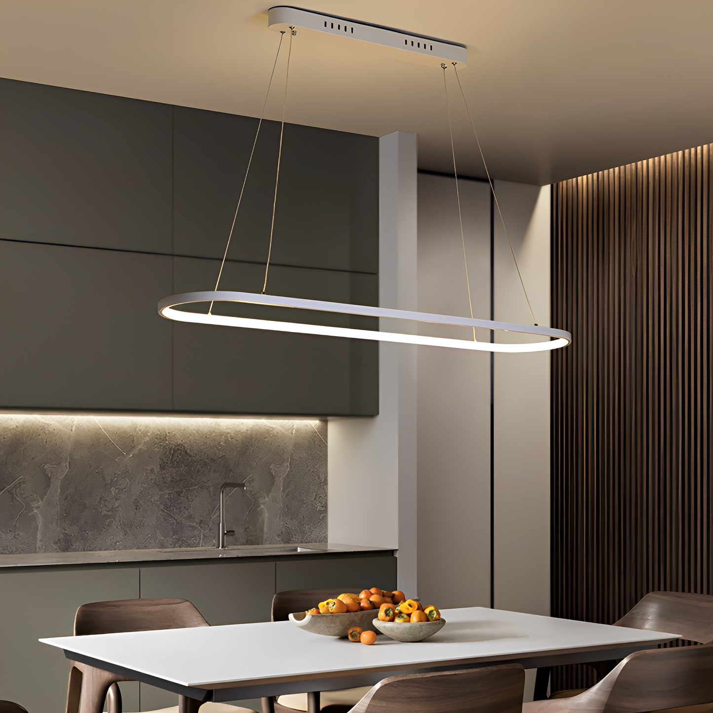 Roni – LED Acryl & Eisen Kronleuchter