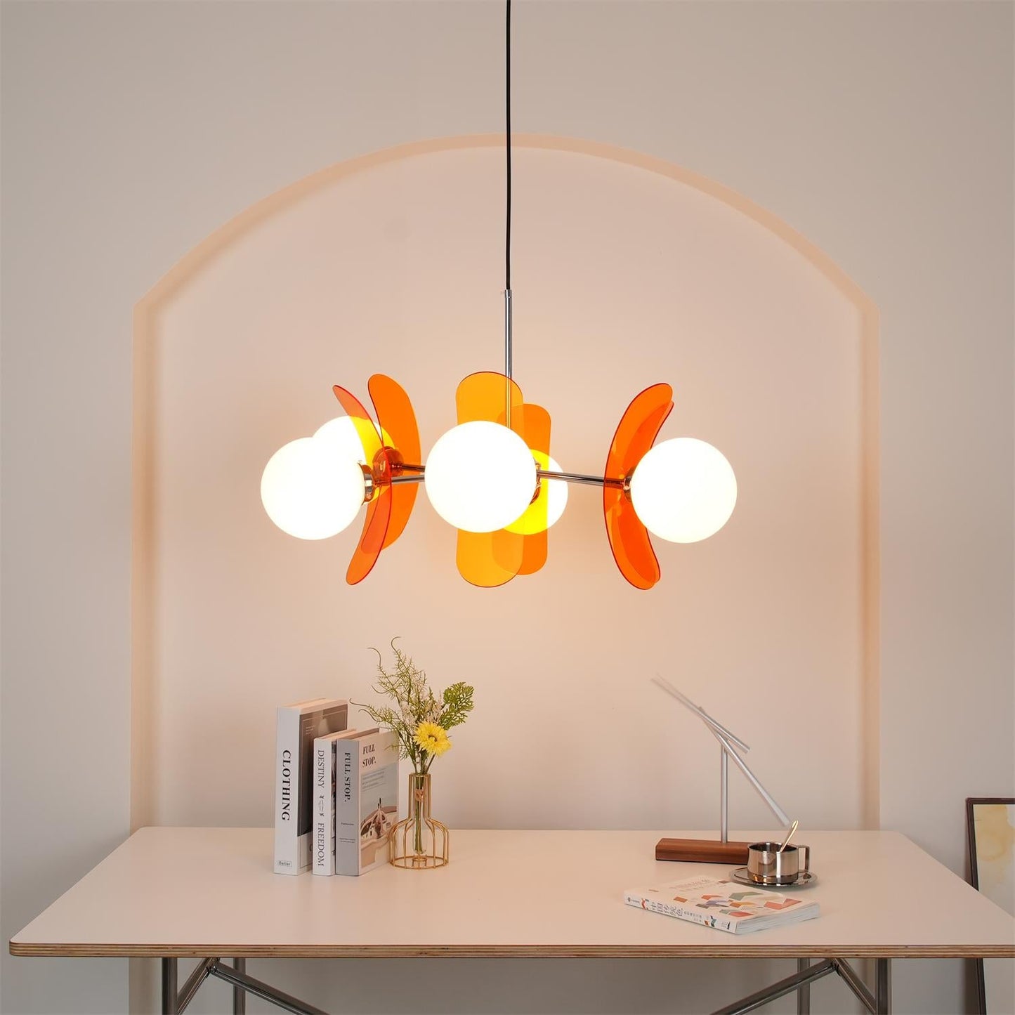 Livara – Bunter Glas-Kronleuchter