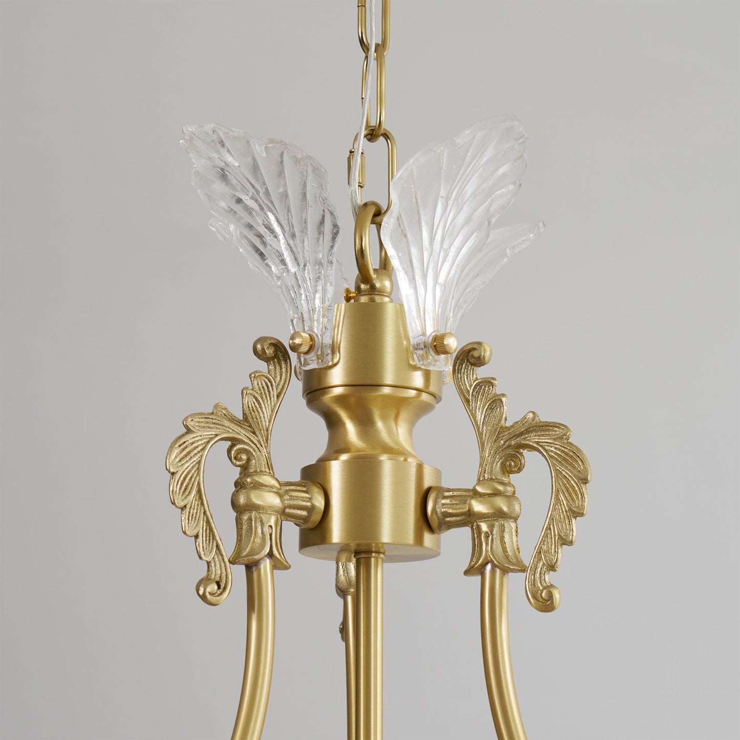 Crinoline – Kupfer-Kronleuchter