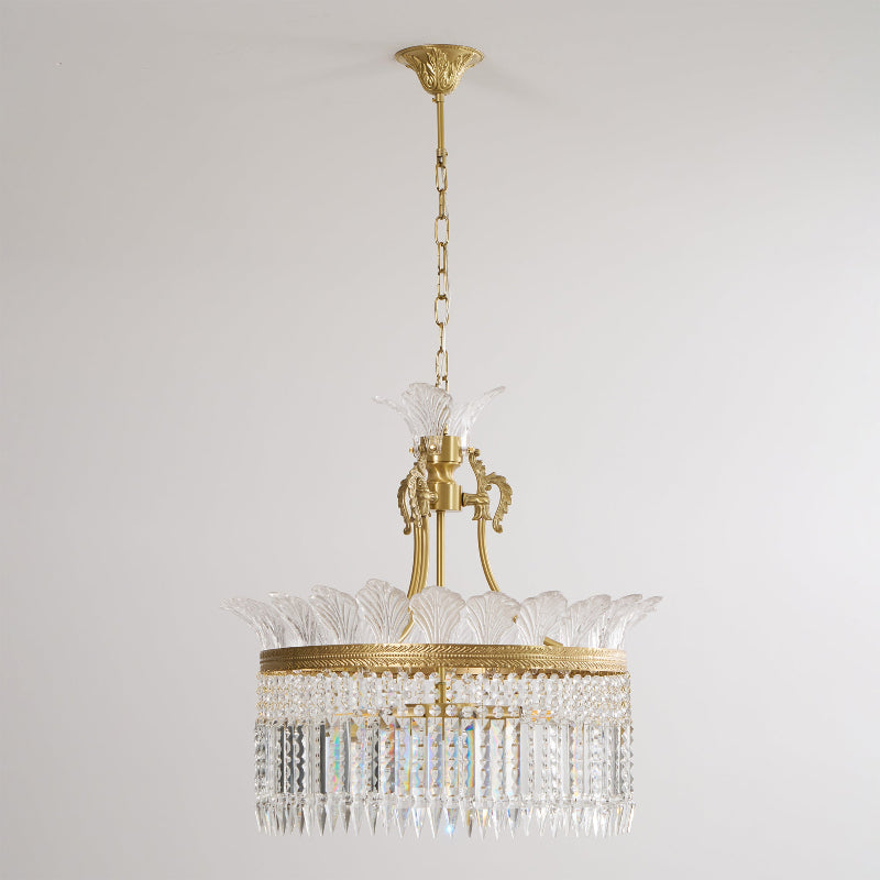 Crinoline – Kupfer-Kronleuchter