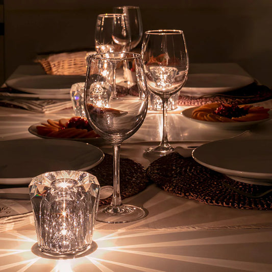 Sakura – Kristall-Diamant Tischlampe