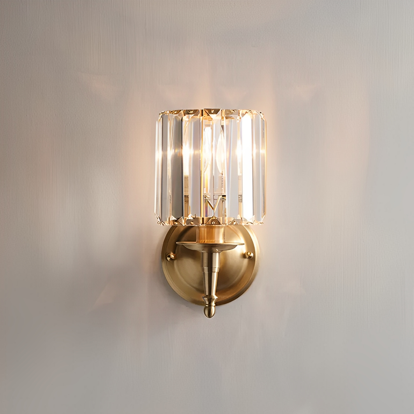Celestine – Kristall-Wandleuchte im Vintage-Stil: Luxus trifft zeitlose Eleganz