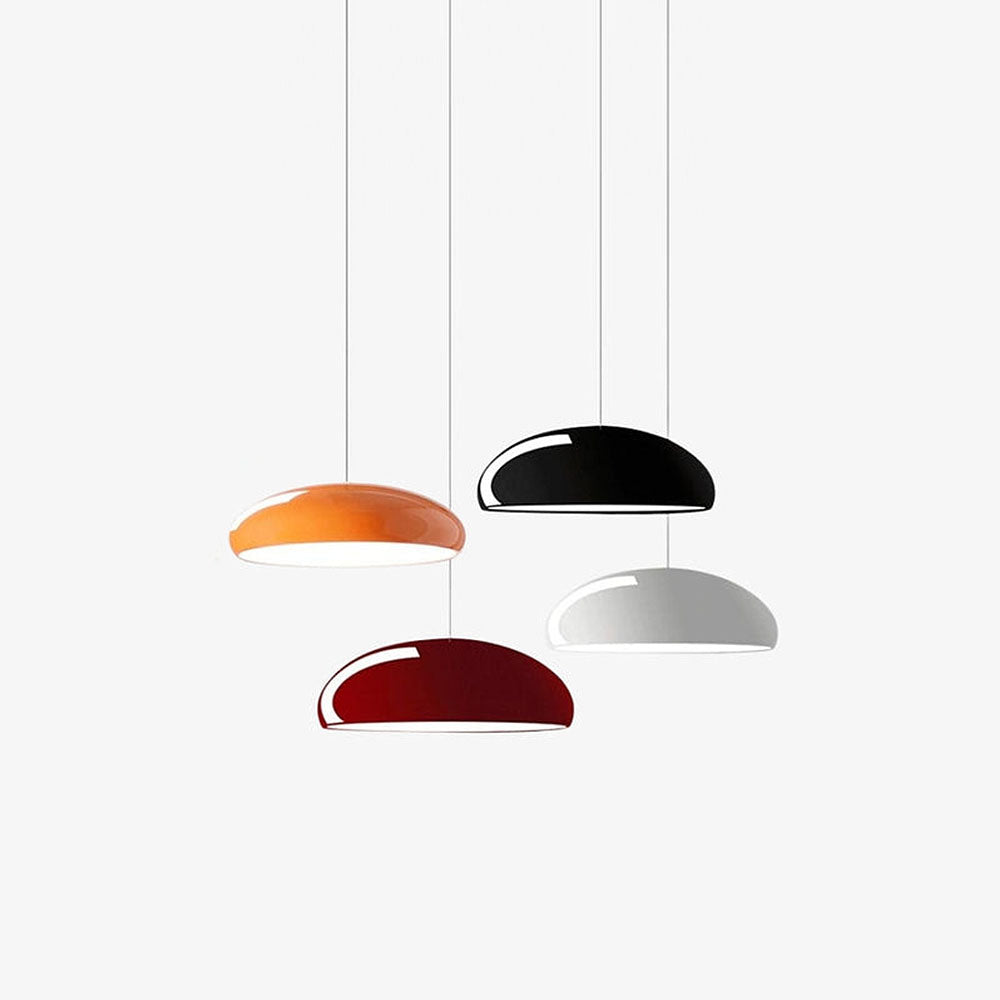 Jerrel – Farbige Acryl-Pendelleuchte