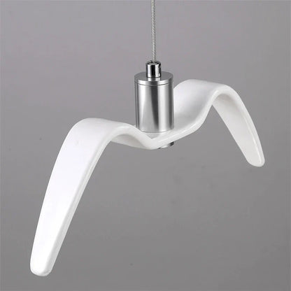 Moderner LED-Kronleuchter im Möwen-Stil