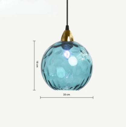 Wasser Welle Kronleuchter Glas Licht
