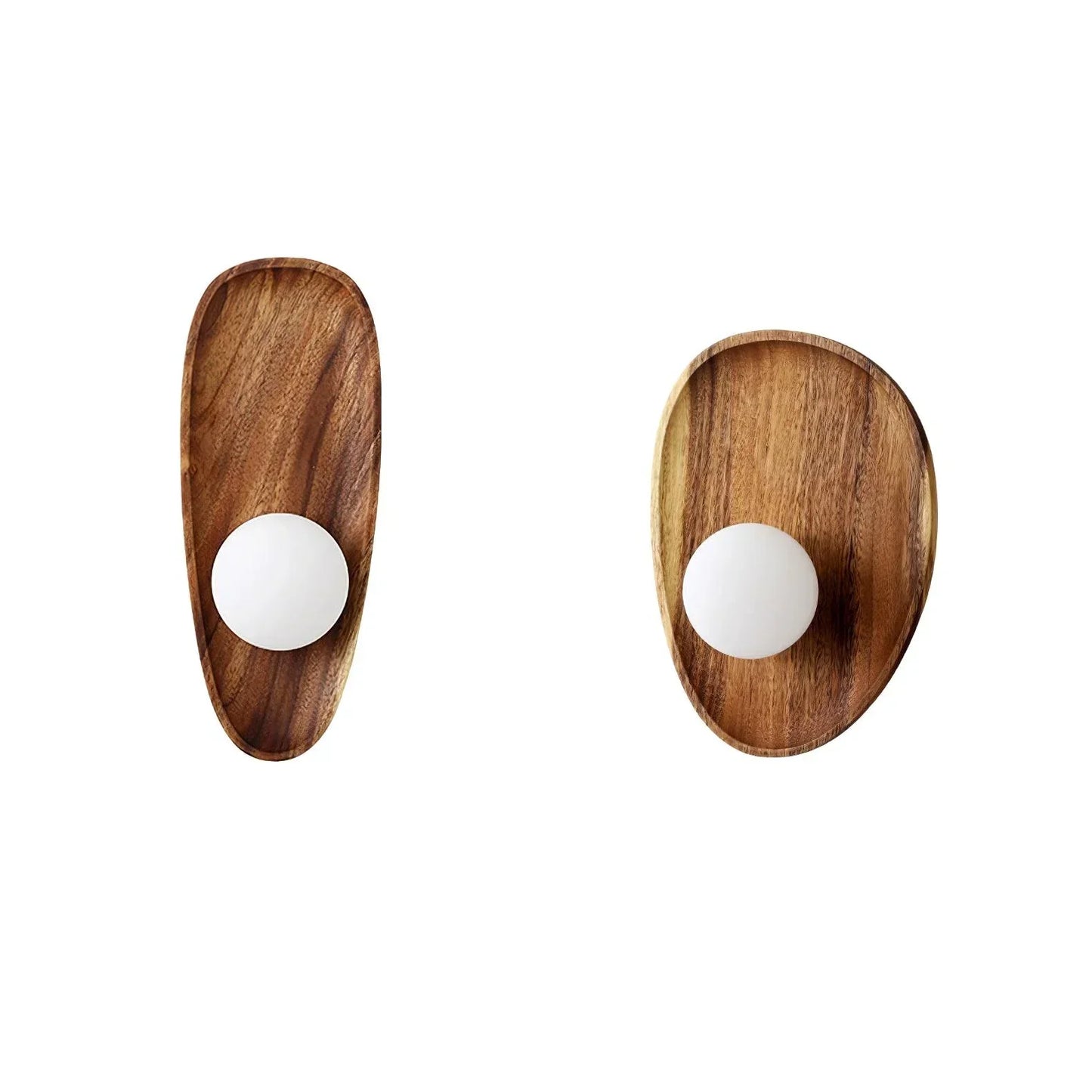 Alani – Wandlampe aus echtem Holz