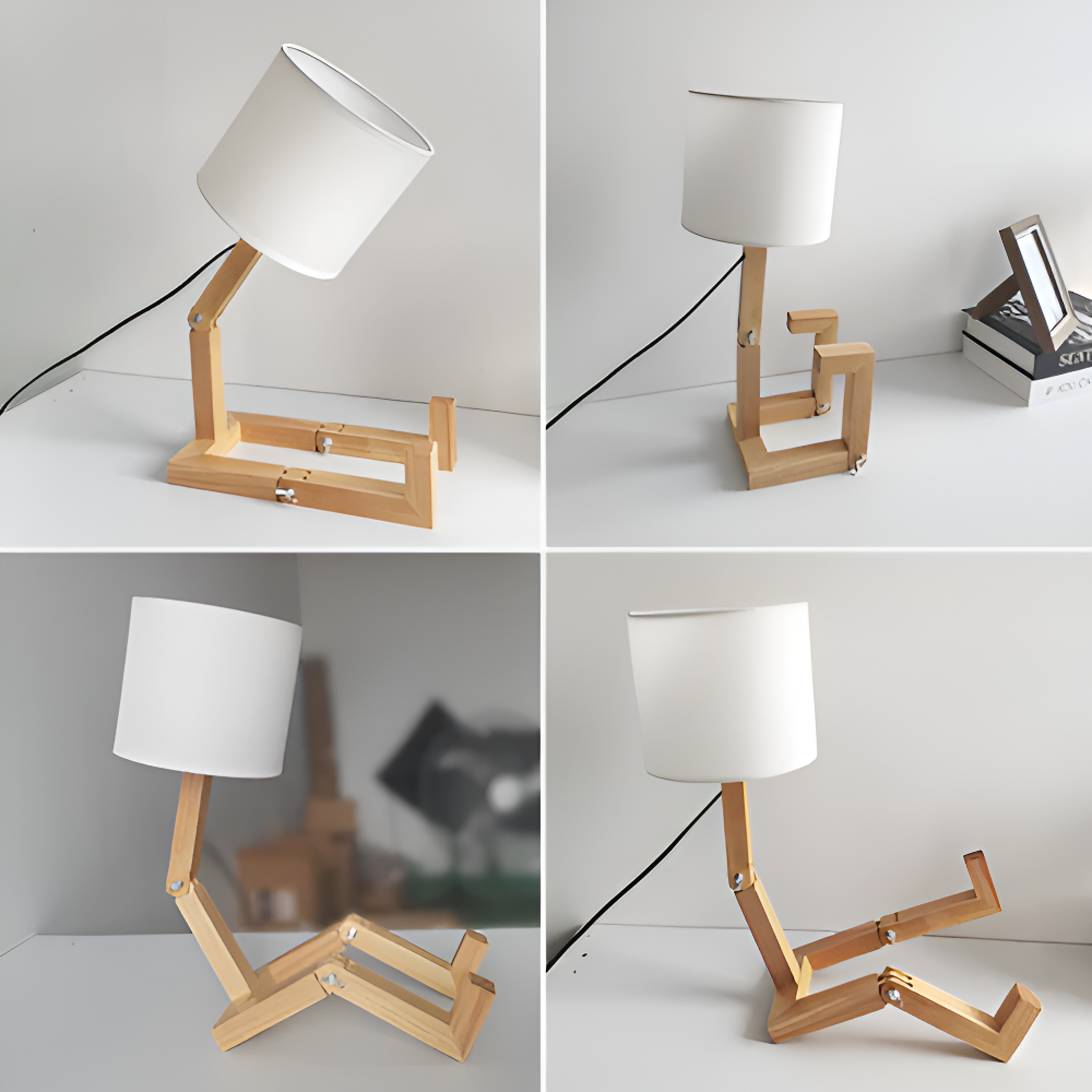 Edelwood – Tischlampe aus Holz