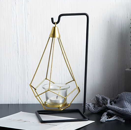 Julian – Hängender Diamant Teelichthalter