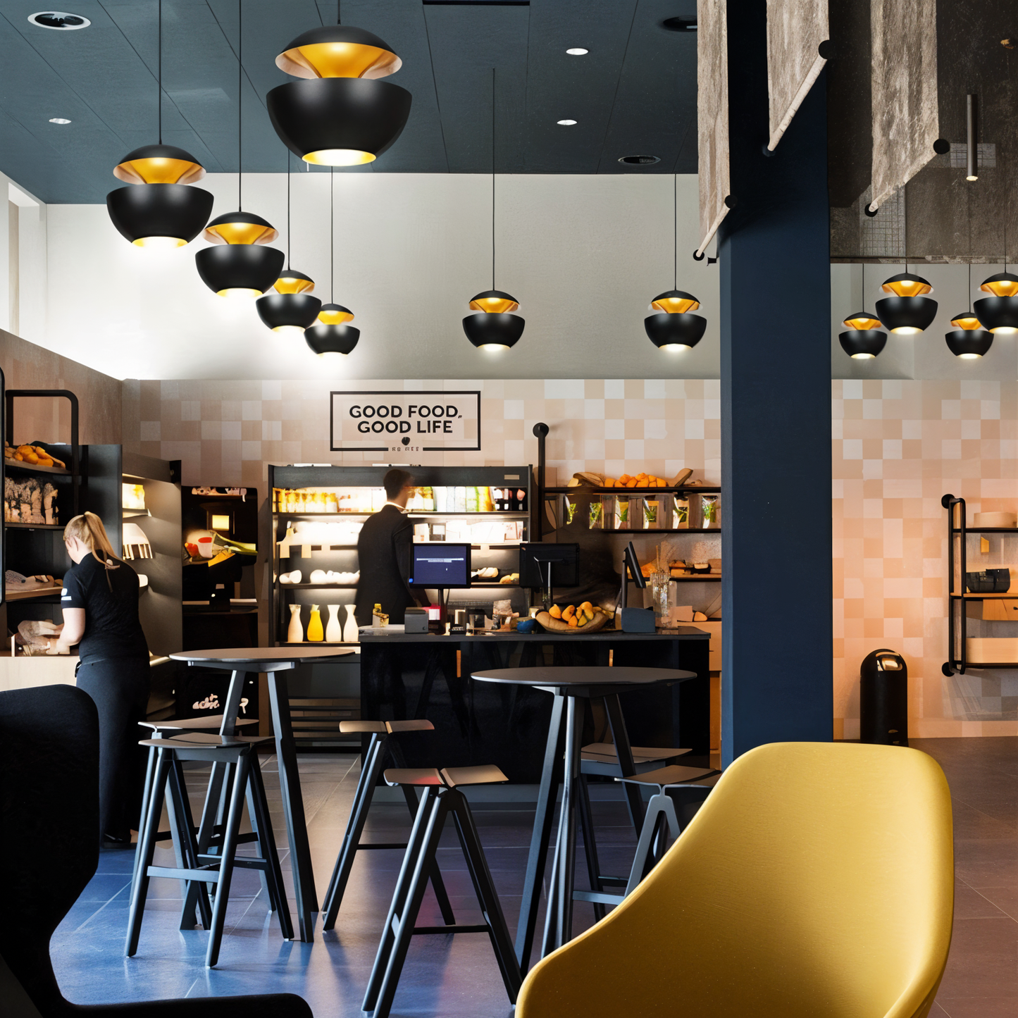 Allen – Einzeln Kopf Zinklegierung Kronleuchter