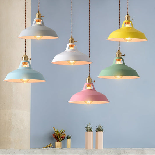 ColorDome Pendelleuchte – Verspielte LED-Leuchte in Macaron-Farbmischung