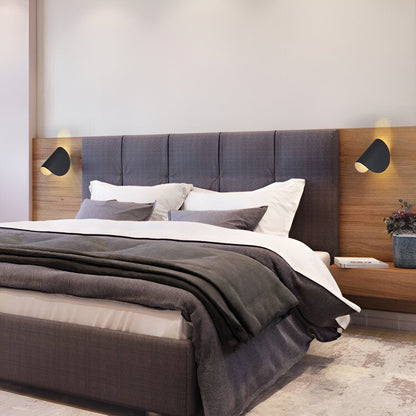 Drehbare LED-Wandleuchte im modernen Design