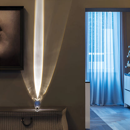 Magisches LED-Kristalllicht mit Sonnenuntergangseffekt