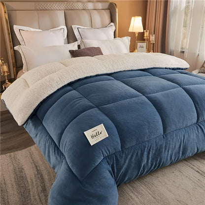 Verdickte Fleece-Steppdecke