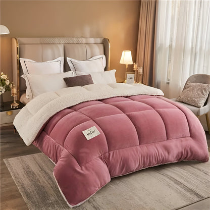 Verdickte Fleece-Steppdecke