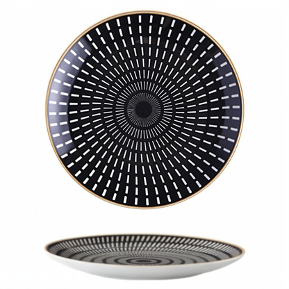 ZenLeaf Tafelservice – Botanisch inspirierter Keramikteller