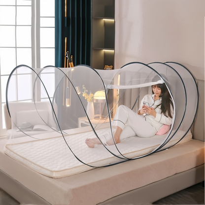 CircleGuard – Faltbares Rundes Moskitonetz im Reiseformat