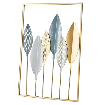LeafArt – Metallwanddeko im Blattdesign für nordisch inspirierte Wohnungen