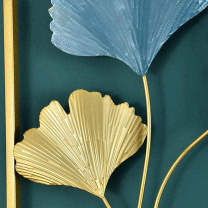 LeafArt – Metallwanddeko im Blattdesign für nordisch inspirierte Wohnungen