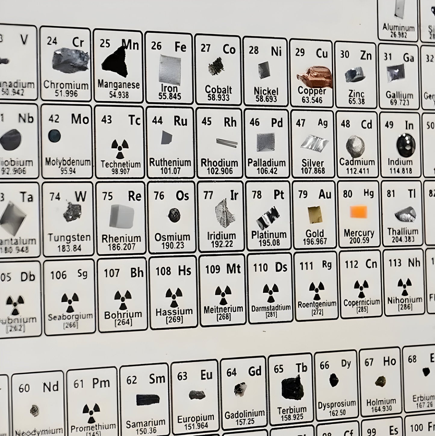Aurelia – 3D Acryl-Periodensystem
