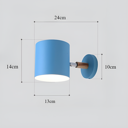 LumiGlow Tischleuchte – Minimalistisches LED-Touch-Licht mit Farbwechsel