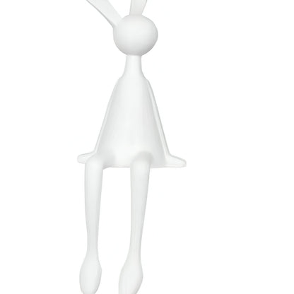 HopArt Osterfigur – Farbenfroher Pop-Art-Hase aus Kunstharz
