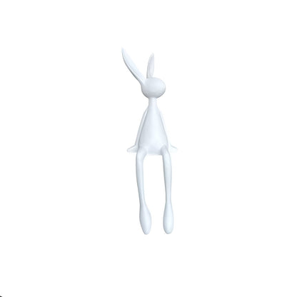 HopArt Osterfigur – Farbenfroher Pop-Art-Hase aus Kunstharz