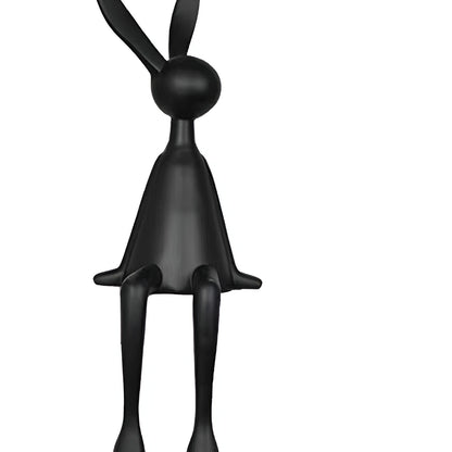 HopArt Osterfigur – Farbenfroher Pop-Art-Hase aus Kunstharz