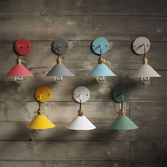 VintageCone Wandleuchte – Retro-Industrie-Wandleuchte