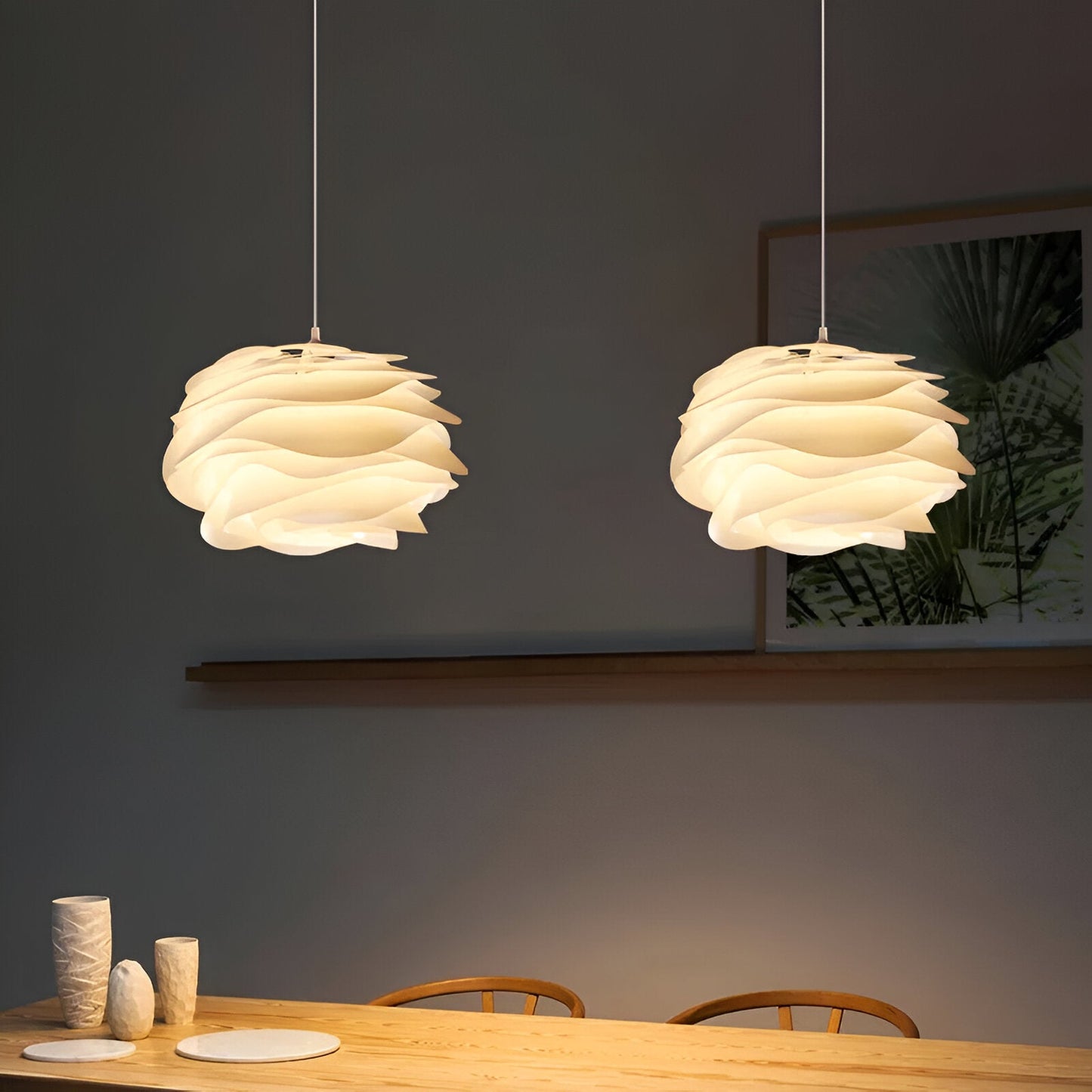 Elina – Florale LED-Pendelleuchte