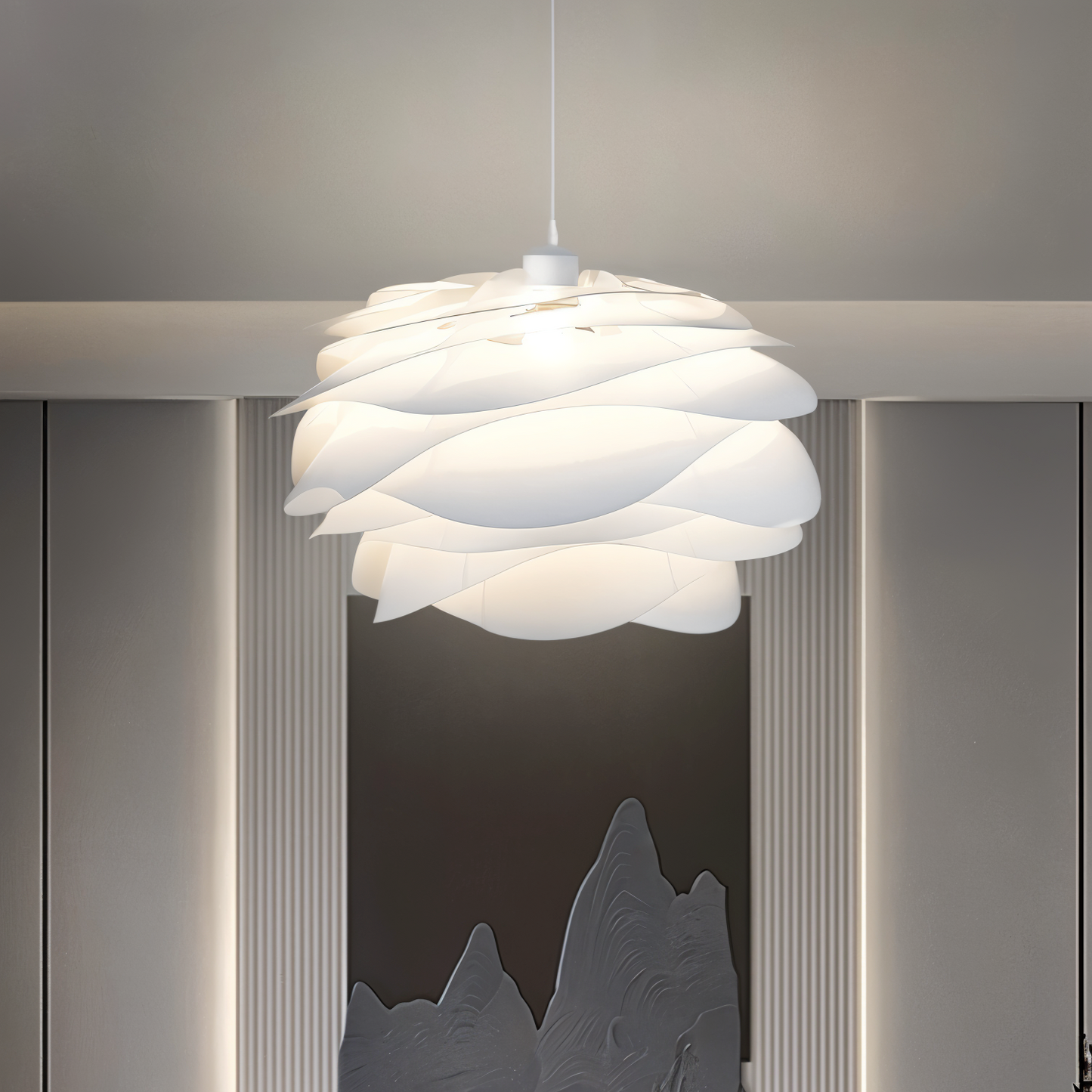 Elina – Florale LED-Pendelleuchte