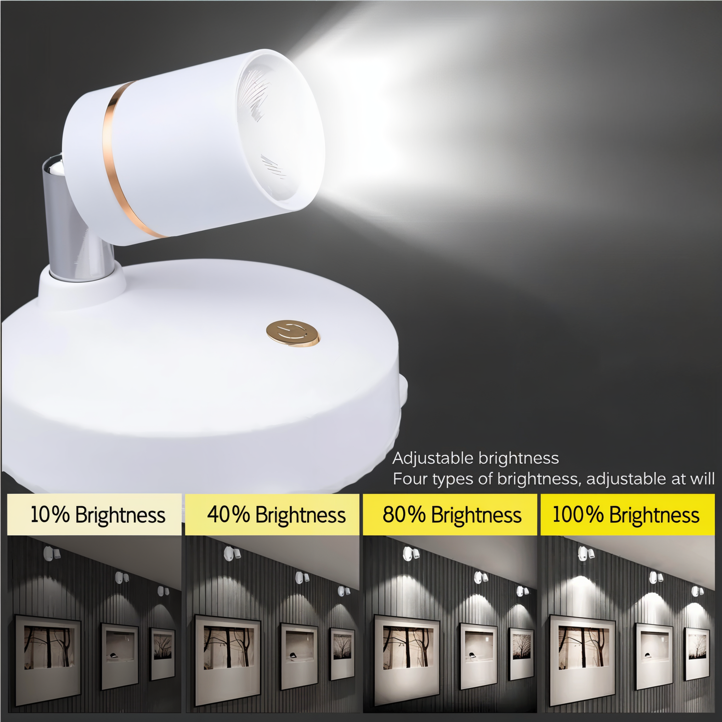Kabellose LED-Spot-Displayleuchte